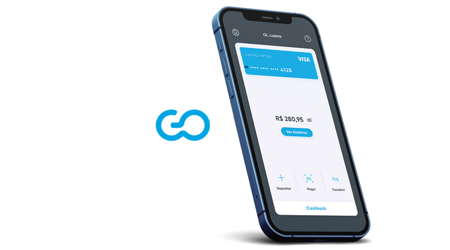 O cartão virtual pré-pago que dá cashback nas suas compras online.